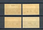 Monaco 1933/1937 - Briefmarkenselectie - Yvert n°128, 128A,, Gestempeld