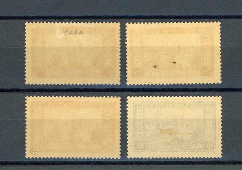 Monaco 1933/1937 - Briefmarkenselectie - Yvert n°128, 128A,, Postzegels en Munten, Postzegels | Europa | Frankrijk