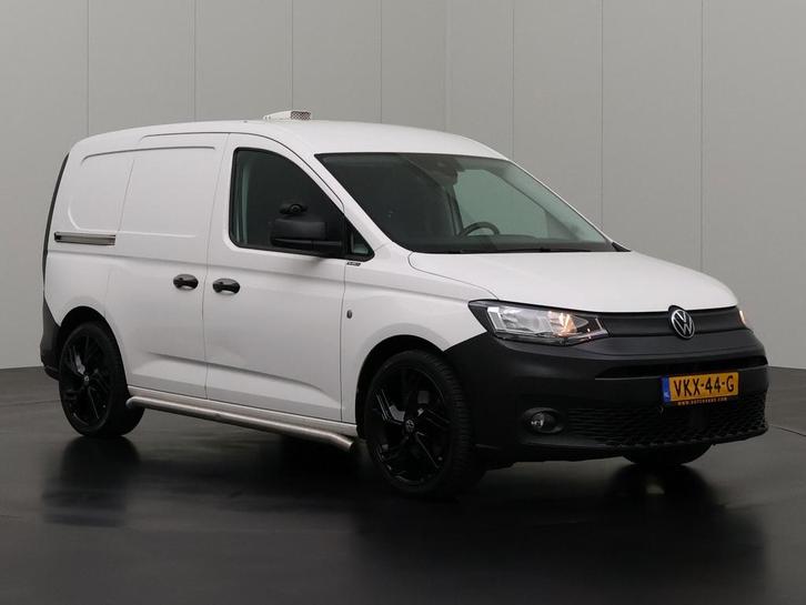 Volkswagen Caddy 2.0TDI 122PK DSG Automaat | Veba Koelbox, Auto's, Bestelauto's, Dealer onderhouden, Lease, Overige kleuren, Automaat