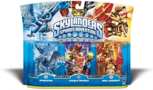 Skylanders Spyros Adventure: Triple Pack Double Trouble, Wh, Verzamelen, Poppetjes en Figuurtjes, Nieuw, Verzenden