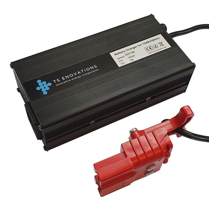 TS Enovations Acculader LiPo/ion14S 48V 5A, Auto-onderdelen, Accu's en Toebehoren, Ophalen of Verzenden