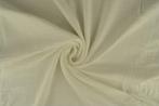 10 meter mousseline stof - Gebroken wit - 135cm breed, 120 cm of meer, Wit, Ophalen of Verzenden, Katoen