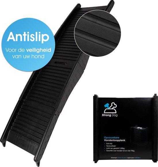 StrongDog Hondenloopplank auto - Inklapbaar - Loopplank hond, Dieren en Toebehoren, Honden-accessoires, Verzenden