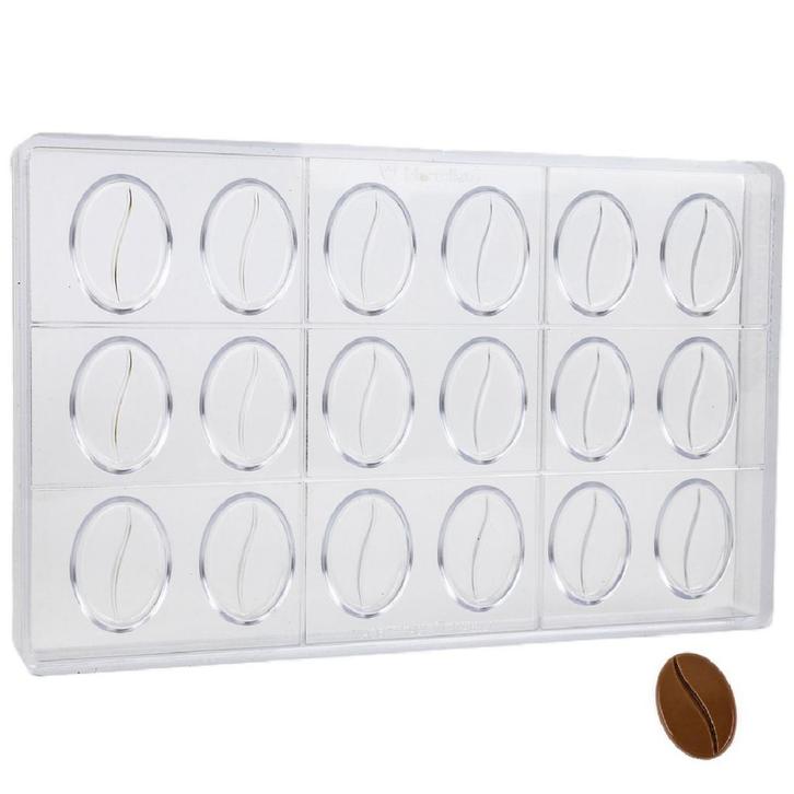 Martellato Bonbonvorm Koffie (18) 40x28x4mm, Hobby en Vrije tijd, Taarten en Cupcakes maken, Nieuw, Verzenden