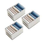 Kleding organizer - 3 stuks - Wit - Opberger voor Broeken,, Verzenden, Nieuw