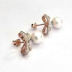 Zonder Minimumprijs - Oorbellen - 9 kt. Roségoud, Zilver -, Sieraden, Tassen en Uiterlijk, Oorbellen, Nieuw