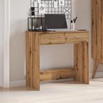 vidaXL Bureau 80x40x75 cm bewerkt hout artisanaal, Huis en Inrichting, Bureaus, Verzenden, Nieuw
