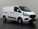 Ford Transit Custom 2.0TDCi 130PK Lang Achterdeuren, Stof, Gebruikt, Euro 6, Wit