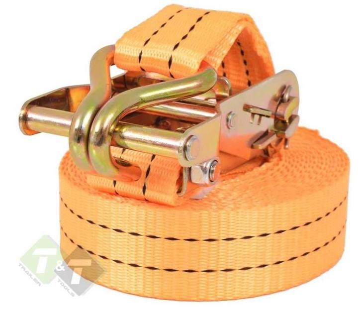 Spanband 1 Ton 6 Meter - 1000kg Band 25mm - Sjorband - Vastz, Doe-het-zelf en Verbouw, Overige Doe-het-zelf en Verbouw, Nieuw