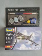 Revell 03833 Hawker Hunter FGA.9 1:144 MODEL SET (incl verf, Hobby en Vrije tijd, Verzenden, Nieuw, Revell