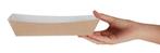 Kraft voedselbakjes composteerbaar | 22 cm | 250 stuks, Verzenden, Nieuw in verpakking