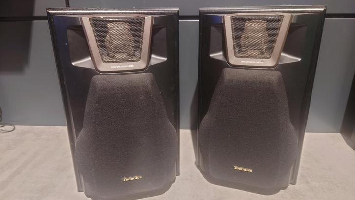 Technics SB-EH60 - Vintage luidsprekers (set van 2), Audio, Tv en Foto, Luidsprekers, Front, Rear of Stereo speakers, Zo goed als nieuw