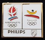 Philips- Albertsville 92-Barcelona92 pin, Verzamelen, Speldjes, Pins en Buttons, Verzenden, Nieuw, Sport, Speldje of Pin