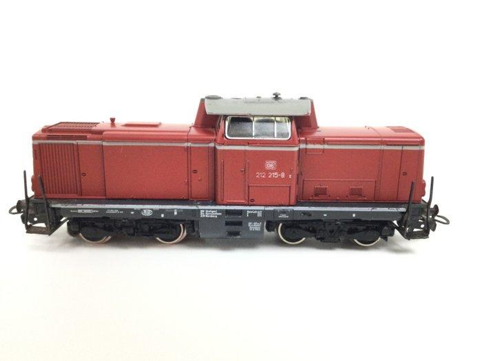 Märklin H0 - 3072 - Diesellocomotief (1) - BR 212 - DB, Hobby en Vrije tijd, Modeltreinen | H0