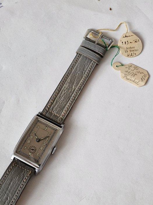 Kollmar&Jourdan - Tank - Zonder Minimumprijs - Heren - 1938, Sieraden, Tassen en Uiterlijk, Horloges | Heren