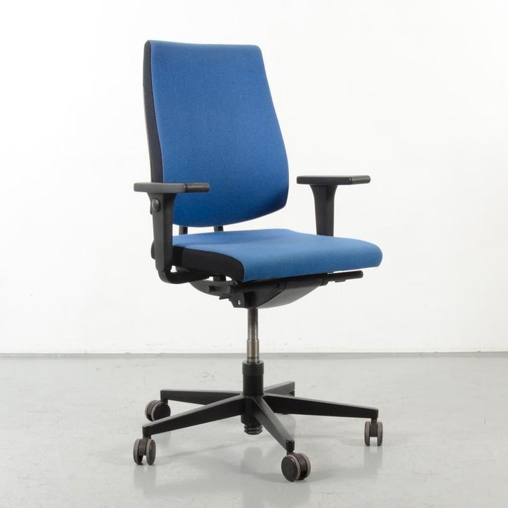 Sedus BD-102, bureaustoel, blauw, 2D armleggers, Zakelijke goederen, Kantoor en Winkelinrichting | Kantoormeubilair en Inrichting