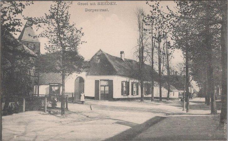 RHEDEN - Dorpsstraat, Verzamelen, Ansichtkaarten | Nederland, Verzenden