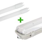 LED TL armatuur IP65 120 cm incl. 2x LED TL buis 18W 6000K, Huis en Inrichting, Lampen | Overige, Verzenden, Nieuw, Functioneel