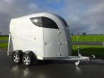 NIEUW Bucker Careliner L FULL OPTIONS zilver metallic, Dieren en Toebehoren, Nieuw, 2-paards trailer, Polyester, Ophalen