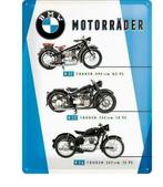 BMW Motorrader Chart reclamebord, Nieuw, Verzenden