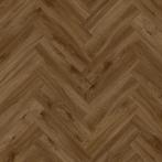 Plak pvc Visgraat bruin |  Moduleo Roots Herringbone Sierra, Ophalen, Nieuw