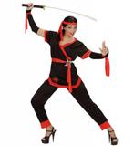 Ninja kostuum vrouw, Ophalen of Verzenden, Nieuw