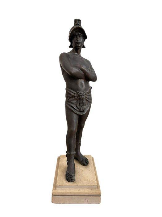 Figuur - Giovane Guerriero Classico (XX secolo) -, Antiek en Kunst, Antiek | Keramiek en Aardewerk