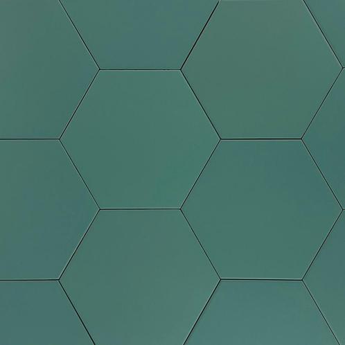 Vloertegel / wandtegel hexagon coimbra groen 17,5x20, Doe-het-zelf en Verbouw, Tegels, Vloertegels, Nieuw, 10 m² of meer, Keramiek