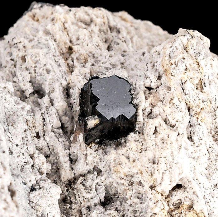 Bixbyiet van hoge kwaliteit uit de VS - Zeldzaam Fe- en, Verzamelen, Mineralen en Fossielen