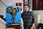 Simeon Gonzales - Quijote en Azul- NO Reserve, Antiek en Kunst