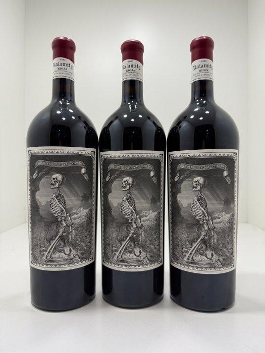 2022 Oxer Bastegieta, Kalamity Tinto - Rioja DOC - 3 Magnums, Verzamelen, Wijnen
