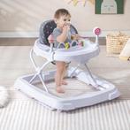 COSTWAY Opklapbare loophulp voor babys, loopwagen, 3-traps, Verzenden, Zo goed als nieuw
