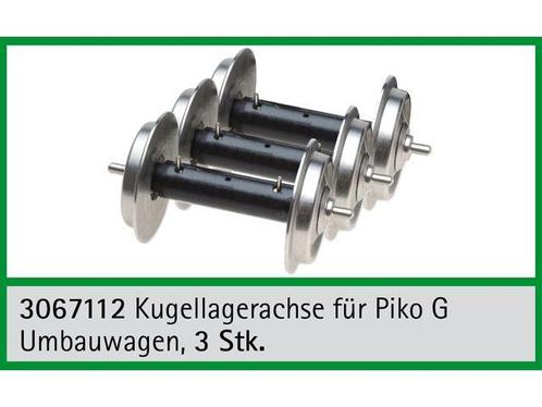 TRAINLINE45 3067112 Kugellagerachse 3 Stück für Piko G Um., Hobby en Vrije tijd, Modeltreinen | Overige schalen, Overige typen