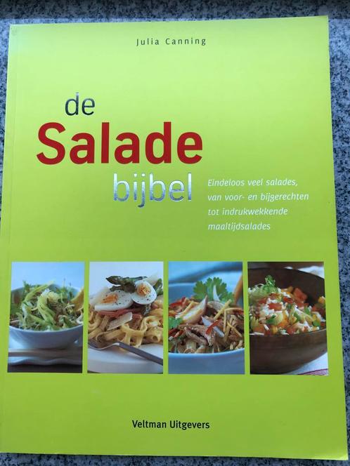 De salade bijbel (Julia Canning), Boeken, Kookboeken, Europa, Gezond koken, Vegetarisch, Gelezen, Voorgerechten en Soepen, Hoofdgerechten