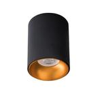 Kanlux - Plafond opbouw spot GU10 zwart goud, Verzenden, Nieuw, Trendy verlichting