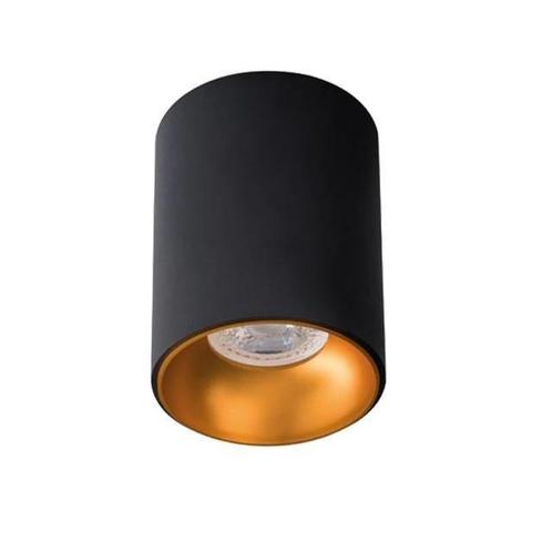 Kanlux - Plafond opbouw spot GU10 zwart goud, Huis en Inrichting, Lampen | Plafondlampen, Nieuw, Verzenden