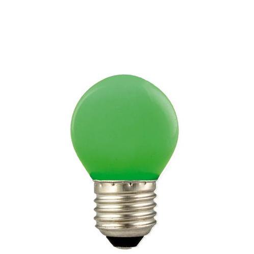 LED Partylights Kogel 1W E27 groen - in & outdoor, Huis en Inrichting, Lampen | Losse lampen