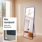 LoXa Passpiegel Elegancia Zwart – 160x60 cm – Staand of Hang, Verzenden, Nieuw