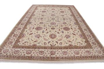 New Tabriz Wool &Silk Carpet with Luxurious Design - beschikbaar voor biedingen