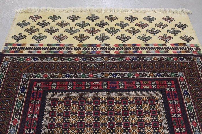 Kazak - Kelim - 190 cm - 126 cm, Huis en Inrichting, Stoffering | Tapijten en Kleden