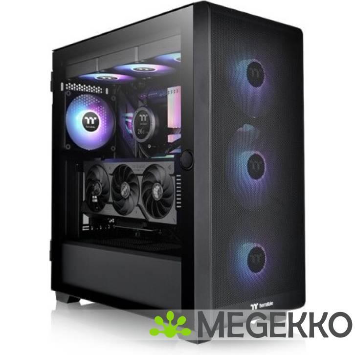 Thermaltake S250 TG Midi Tower Zwart, Computers en Software, Computerbehuizingen, Nieuw, Verzenden