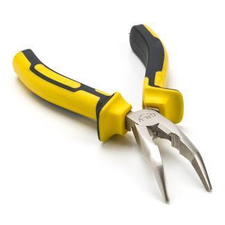 Gebogen punttang | Toolland | 16.5 cm, Doe-het-zelf en Verbouw, Gereedschap | Handgereedschap, Nieuw, Verzenden