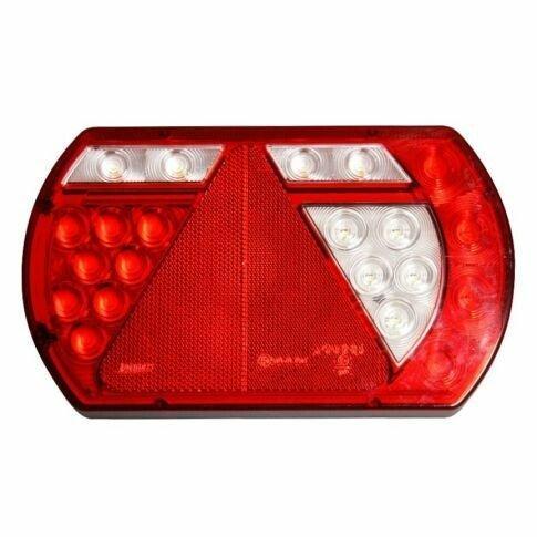 Rechts LED achterlicht Lucidity 12 volt 5 Pins, Auto diversen, Aanhangwagen-onderdelen, Verzenden