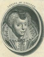 Portrait of Louise de Coligny, Antiek en Kunst, Kunst | Etsen en Gravures