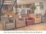 Leren fauteuil Glamour - Toledo Espresso (bruin), Nieuw, Ophalen of Verzenden, 50 tot 75 cm, Industrieel, Modern, Retro