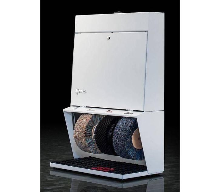 Schoenpoetsmachine 3 Borstels | 56 cm x 31 cm x 85 (h) cm, Zakelijke goederen, Horeca | Keukenapparatuur, Verzenden