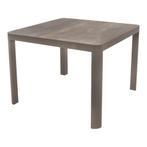 Tuintafel Castilla Pardo 100x100 cm - bruin, Huis en Inrichting, Ophalen of Verzenden, Nieuw, Bruin