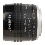 Lensbaby Velvet 56 black Nikon Z, Nieuw, Overige typen, Ophalen of Verzenden