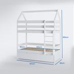 Stapelbed Huisje | Massief Grenen | Nieuw | Scherpe Prijs, Kinderen en Baby's, Kinderkamer | Bedden, Ophalen of Verzenden, Nieuw