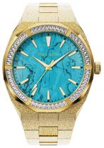 Paul Rich Frosted Star Dust Azure Dream Gold FSD21 horloge, Nieuw, Overige merken, Staal, Staal